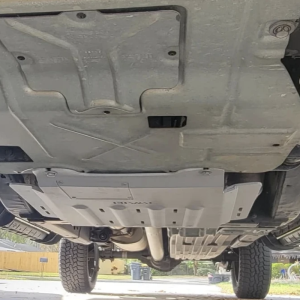 Ford F150 Skid Plate - Rival 4x4 - Aluminum Transmission Catalytic Converter - `15-`27